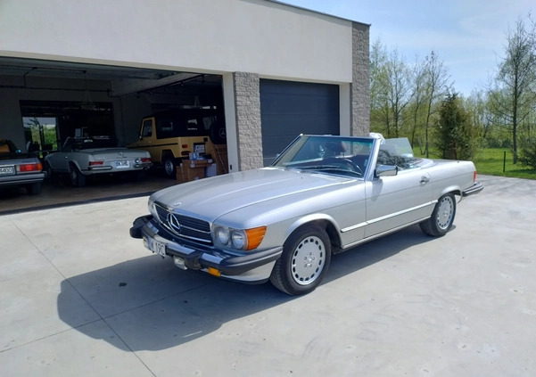 Mercedes-Benz SL cena 140000 przebieg: 280000, rok produkcji 1987 z Bielawa małe 704